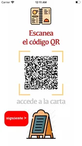 Restaurantes Carta QR screenshot 1