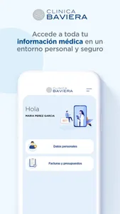 Área paciente Clinica Baviera screenshot 0