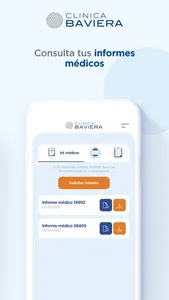 Área paciente Clinica Baviera screenshot 1