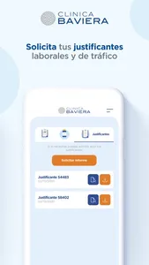 Área paciente Clinica Baviera screenshot 2