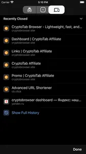 CryptoTab Browser Pro screenshot 4