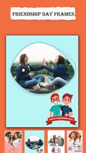 Friendship Day Frames & Ecards screenshot 1