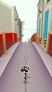 Cats & RacCoon Endless 3d Run screenshot 0