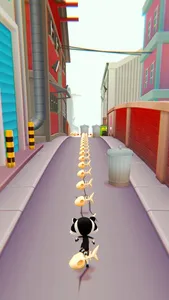 Cats & RacCoon Endless 3d Run screenshot 1