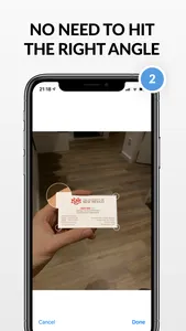 Smart Business Card Scanner screenshot 1