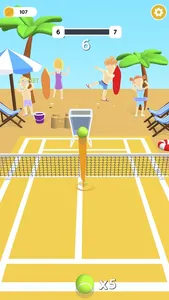 Tennis Bouncing Master 3D screenshot 0