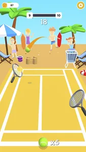 Tennis Bouncing Master 3D screenshot 8