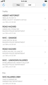 Raleigh Incidents screenshot 1