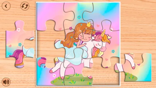 Unicorn Puzzles Game for Girls screenshot 2