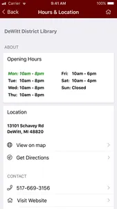 DeWitt District Library screenshot 4
