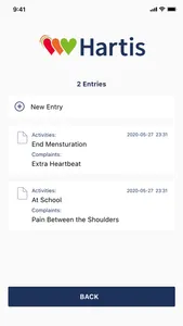 Hartis Dagboek App screenshot 3