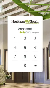 Heritage South CCU Mobile Bank screenshot 1