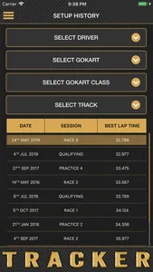 GoKart Tracker App screenshot 2