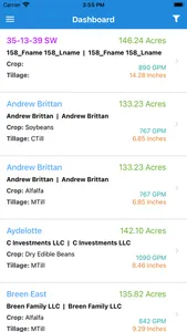 Irrigator Mobile screenshot 1