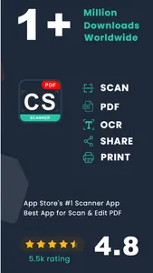 Cam Scan - PDF Scanner & Files screenshot 0