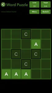 Word Puzzle: move letters home screenshot 2