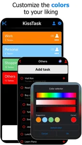 KissTask : Task List Manager screenshot 2