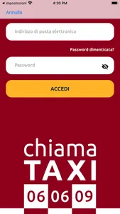 Chiama Taxi Utente screenshot 1