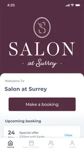 Salon at Surrey screenshot 0