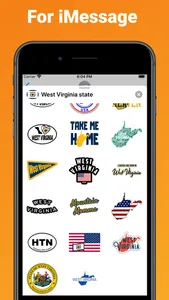 West Virginia state USA emoji screenshot 2