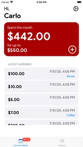 Expy - Expenses Under Control screenshot 2