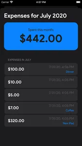 Expy - Expenses Under Control screenshot 8