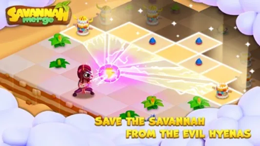 Savannah Merge: Animal Island screenshot 1