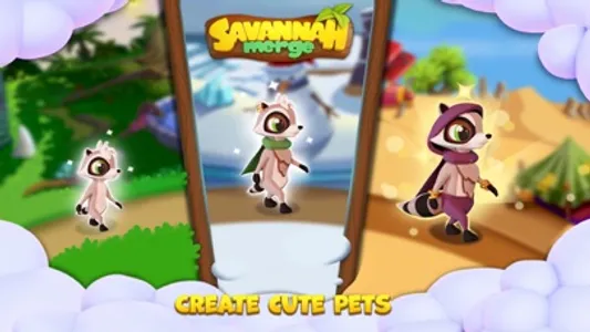 Savannah Merge: Animal Island screenshot 4