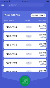 Faxage App screenshot 2