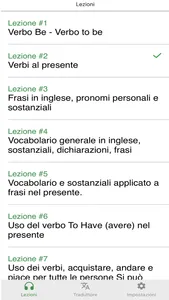 Impara l'inglese Corso screenshot 0