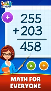 Math Games - Learn + - x ÷ screenshot 0