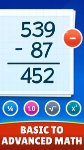 Math Games - Learn + - x ÷ screenshot 1