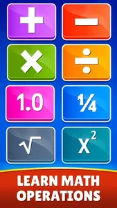 Math Games - Learn + - x ÷ screenshot 2