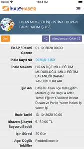 İhalehaber screenshot 2