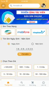 Sim online - app sim số đẹp screenshot 0