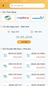 Sim online - app sim số đẹp screenshot 2