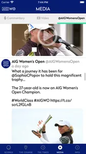 AIG Women's Open screenshot 9