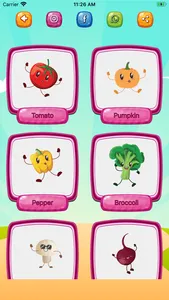 Fruits and Vegetables app screenshot 2