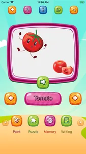 Fruits and Vegetables app screenshot 3