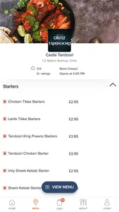 Castle Tandoori screenshot 1