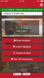 Antonios Pizza-Taxi screenshot 0