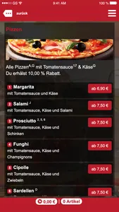 Antonios Pizza-Taxi screenshot 2