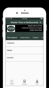 Master Pizza e Restaurante screenshot 1