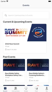 Rave Events screenshot 1