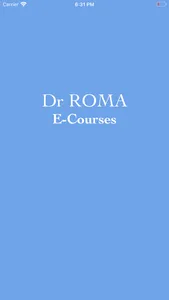 Dr Roma E-Courses screenshot 0