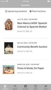 Santa Fe Art Auction screenshot 0