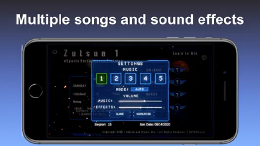 Zutsun 1 eSports Training screenshot 7