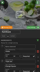 Cocktail Hobbyist - Recipes screenshot 1