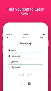 Practice Russian German Words screenshot 3