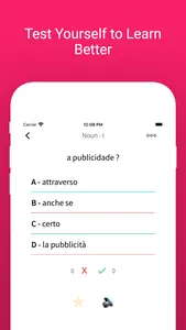 Learn Italian Portuguese Words screenshot 3